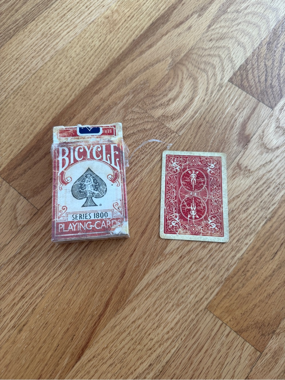 Bicycle Series 1800 Distressed Playing Cards